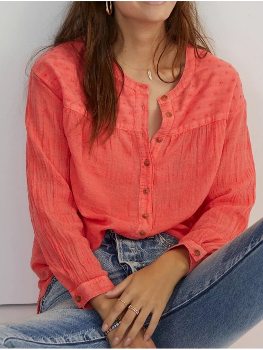 Pilcro Anthropologie Mila Blouse Medium